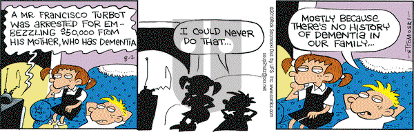 Soup to Nutz - Old on Monday August 2, 2010 Comic Strip