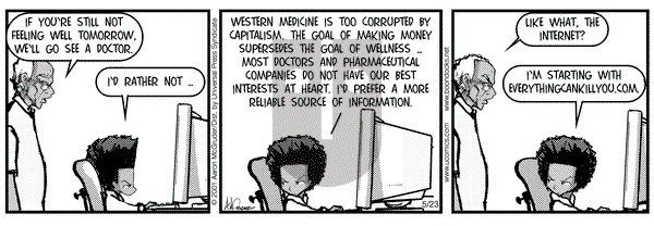 The Boondocks on Wednesday May 23, 2001 Comic Strip