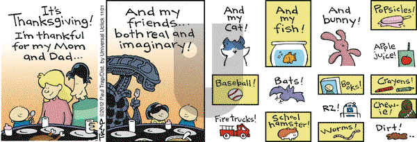 Thatababy on Wednesday November 21, 2012 Comic Strip