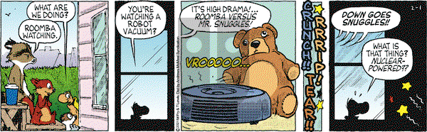 Over the Hedge on Monday February 1, 2021 Comic Strip