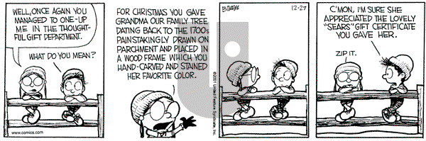 Grand Avenue on Friday March 8, 2002 Comic Strip