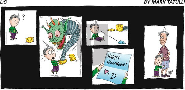 Lio on Sunday October 28, 2018 Comic Strip
