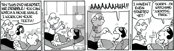 Drabble on Tuesday October 12, 2004 Comic Strip