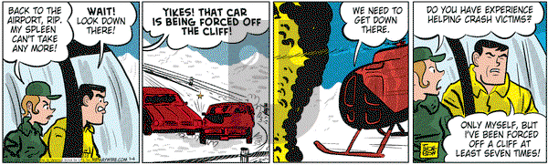 Rip Haywire on Friday January 4, 2013 Comic Strip