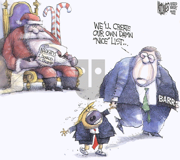Matt Davies on Thursday December 12, 2019 Comic Strip