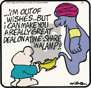 Ziggy on Thursday February 4, 2021 Comic Strip