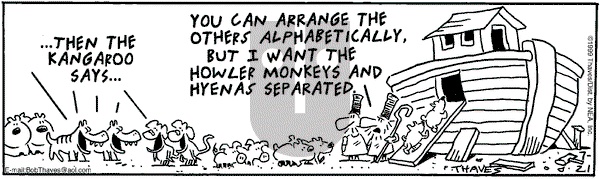 Frank and Ernest on Wednesday July 21, 1999 Comic Strip