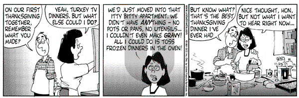 Luann on Tuesday November 25, 1997 Comic Strip
