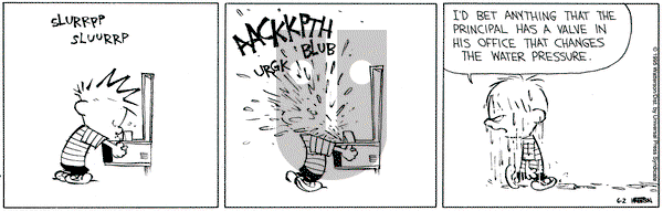 Calvin and Hobbes on Friday June 2, 1995 Comic Strip