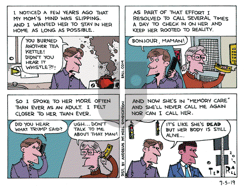 Ted Rall on Friday July 5, 2019 Comic Strip