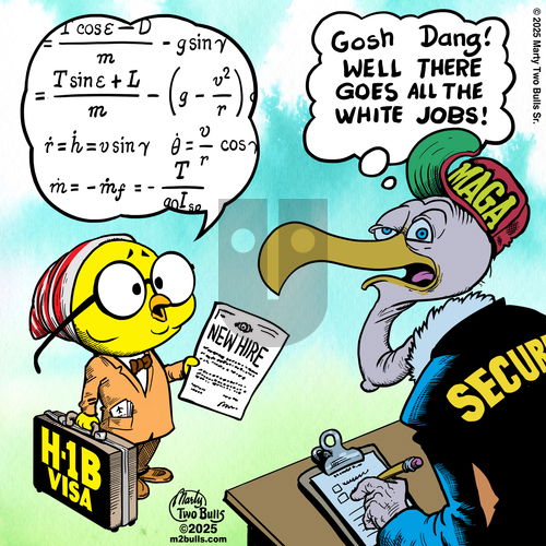 M2Bulls on Wednesday January 8, 2025 Comic Strip