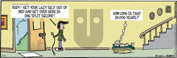 Grand Avenue on Wednesday September 12, 2018 Comic Strip