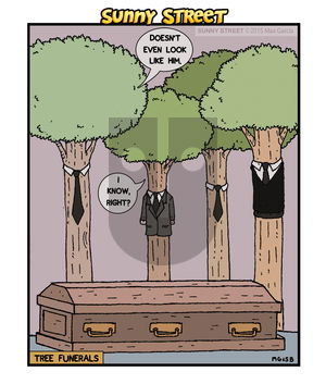 Sunny Street on Tuesday February 16, 2016 Comic Strip