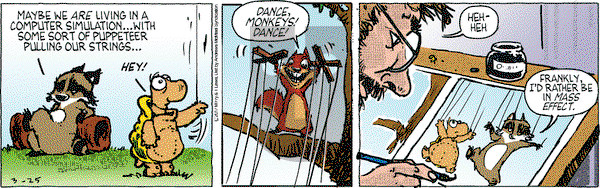 Over the Hedge on Saturday March 25, 2017 Comic Strip