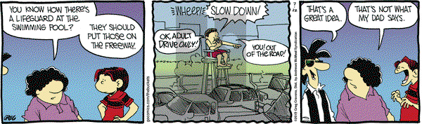 The Buckets on Monday July 22, 2019 Comic Strip