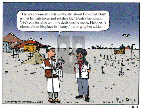 Ted Rall on Friday November 8, 2013 Comic Strip