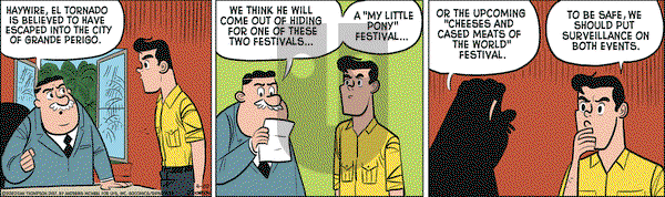 Rip Haywire on Monday April 20, 2020 Comic Strip