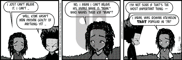 The Boondocks on Wednesday March 2, 2011 Comic Strip
