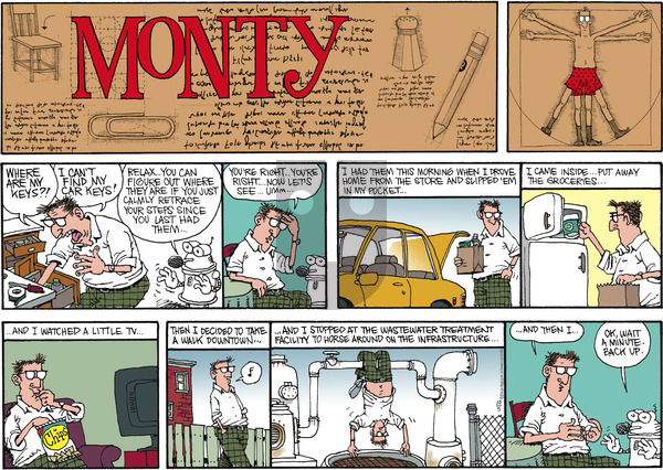 Monty on Sunday October 5, 2014 Comic Strip