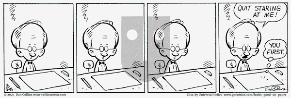 Looks Good on Paper on Friday March 28, 2025 Comic Strip