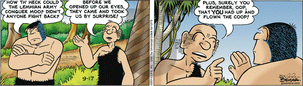 Alley Oop on Thursday September 17, 2015 Comic Strip