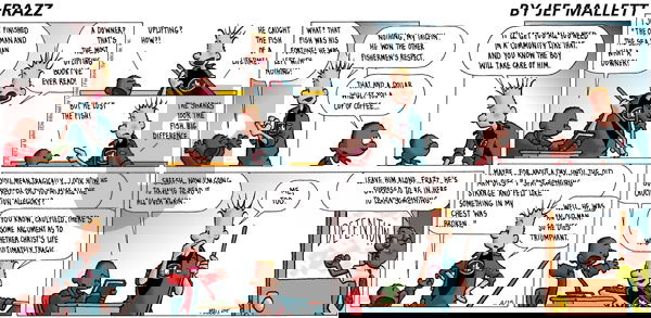 Frazz - Sunday April 15, 2001 Comic Strip