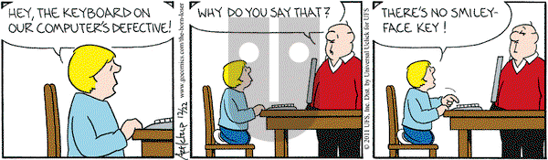 The Born Loser on Thursday December 22, 2011 Comic Strip