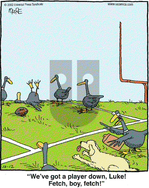 In the Bleachers on Saturday October 12, 2002 Comic Strip