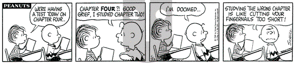 Peanuts on Tuesday January 23, 1968 Comic Strip