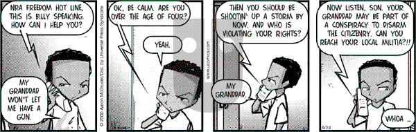The Boondocks on Saturday January 25, 2014 Comic Strip