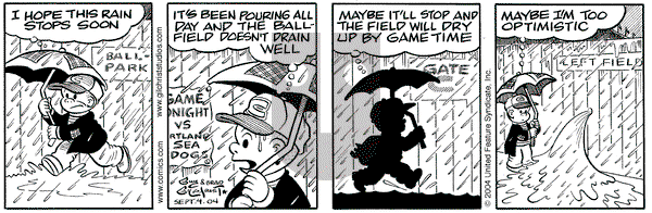 Nancy on Saturday September 4, 2004 Comic Strip