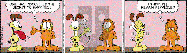 Garfield on Wednesday July 12, 2017 Comic Strip