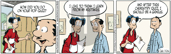 Baldo on Thursday September 3, 2015 Comic Strip