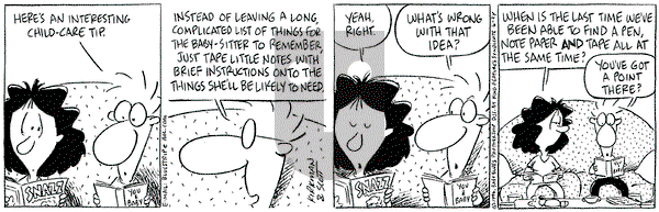 Baby Blues on Monday June 24, 1996 Comic Strip