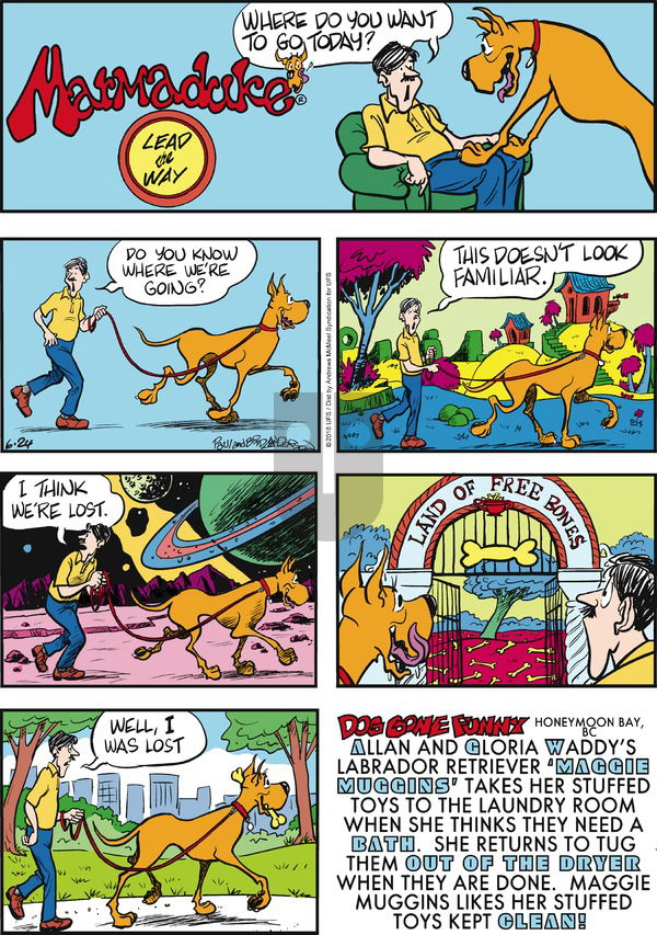 Marmaduke on Sunday June 24, 2018 Comic Strip