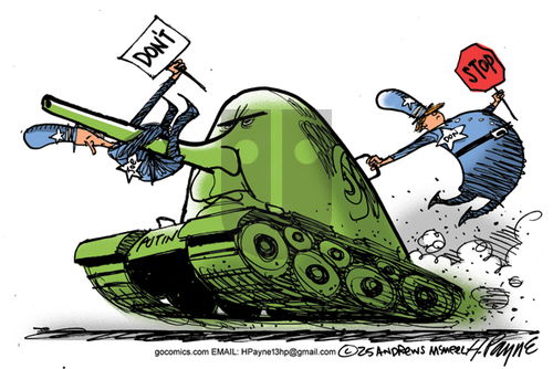 Henry Payne on Tuesday April 29, 2025 Comic Strip