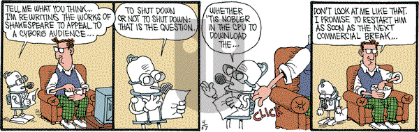 Monty on Monday April 27, 2009 Comic Strip