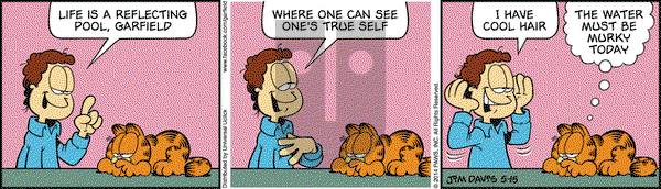 Garfield on Thursday May 15, 2014 Comic Strip
