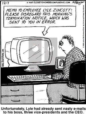 Close to Home - Thursday December 7, 2000 Comic Strip