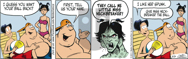 Baldo on Wednesday August 24, 2011 Comic Strip