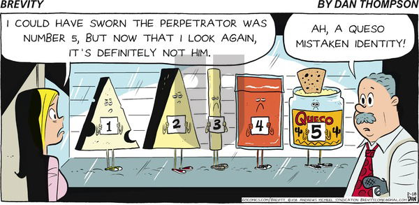 Brevity on Sunday February 18, 2018 Comic Strip