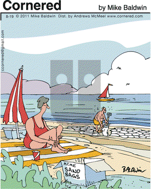 Cornered on Monday August 19, 2019 Comic Strip