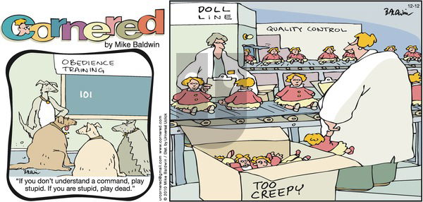 Cornered on Sunday December 12, 2010 Comic Strip