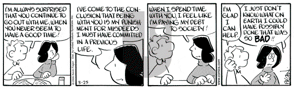 Drabble on Friday March 25, 2005 Comic Strip