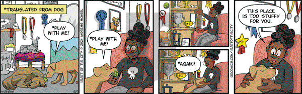 Heart of the City - Tuesday December 3, 2024 Comic Strip