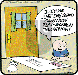 Ziggy on Wednesday February 22, 2017 Comic Strip