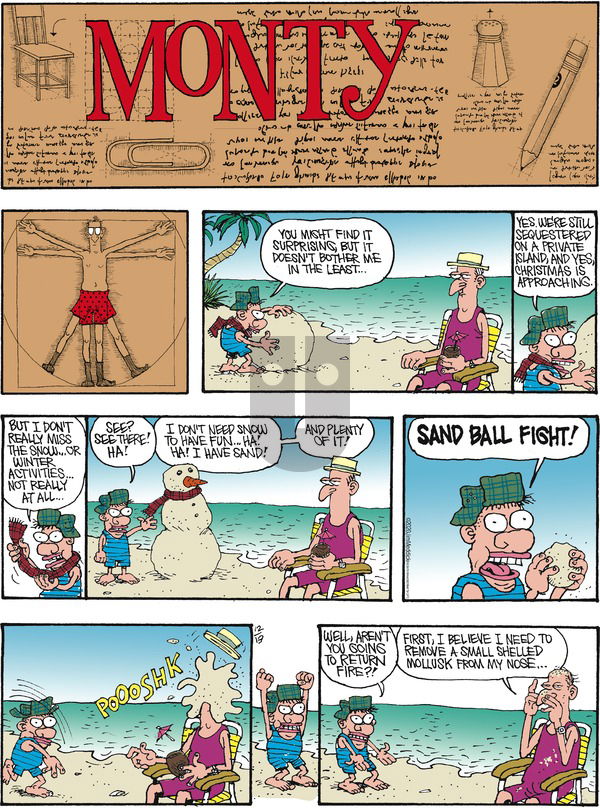 Monty on Sunday December 13, 2020 Comic Strip