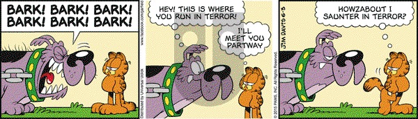 Garfield on Wednesday June 3, 2015 Comic Strip