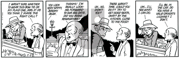 Doonesbury on Tuesday July 7, 1992 Comic Strip