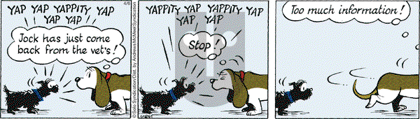 Fred Basset on Thursday April 6, 2017 Comic Strip